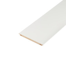 Доборная планка телескопическая Мона/Честер 150х10х2070/2130 мм эмаль белая (1 шт.)