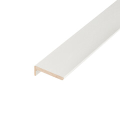 Наличник телескопический Атум 28 70х8х2140 мм ПВХ белый прямой (1 шт.) - фото 1