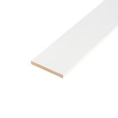 Изображение товара Наличник Норд 80х8х2140 мм финишпленка белый прямой (1 шт.)