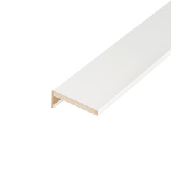 Наличник телескопический Классик 02 70х8х2140 мм финишпленка белый шелк прямой (1 шт.) - фото 1