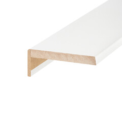 Наличник телескопический Классик 02 70х8х2140 мм финишпленка белый шелк прямой (1 шт.) - фото 3