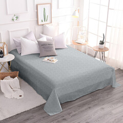 Простыня 150х215 см бязь серая MiaСона Polo - фото 2