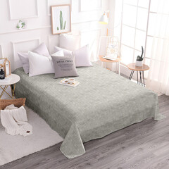 Простыня 180х215 см бязь бежевая MiaСона Heloisa - фото 2