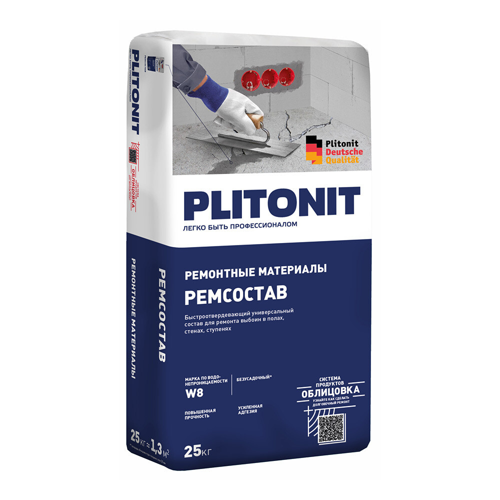 

Ремсостав Plitonit универсальный 25 кг