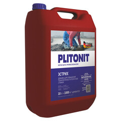 Добавка для полусухой стяжки Plitonit Эстрих 10 л - фото 1