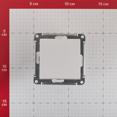 Выключатель Systeme Electric AtlasDesign одноклавишный встраиваемый белый с самовозвратом (ATN000115) - фото 5
