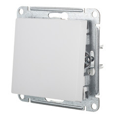 Выключатель Systeme Electric AtlasDesign одноклавишный встраиваемый белый с самовозвратом (ATN000115) - фото 4