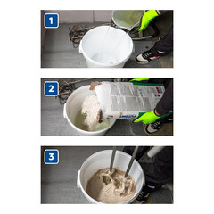 Ровнитель (наливной пол) универсальный Plitonit Fast Floor самовыравнивающийся быстротвердеющий 20 кг - фото 3