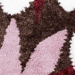 Коврик для ванной белый/красный 90х60 см WasserKraft Rossel (BM-5705) - фото 5