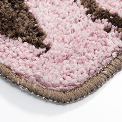 Коврик для ванной белый/красный 90х60 см WasserKraft Rossel (BM-5705) - фото 4