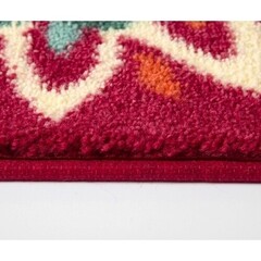 Коврик для ванной красный 80х50 см WasserKraft Isen (BM-4002) - фото 6