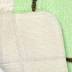 Коврик для туалета зеленый 50х50 см WasserKraft Lippe (BM-6509) - фото 1