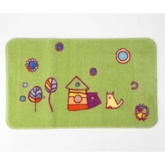 Коврик для ванной зеленый 80х50 см WasserKraft Kammel (BM-1201) - фото 2
