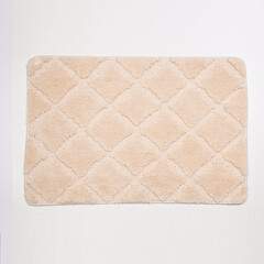 Коврик для ванной бежевый 90х60 см WasserKraft Lippe (BM-6513) - фото 2