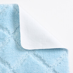 Коврик для ванной голубой 90х60 см WasserKraft Lippe (BM-6517) - фото 3