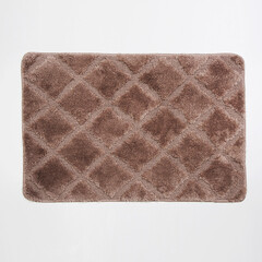 Коврик для ванной коричневый 90х60 см WasserKraft Lippe (BM-6515) - фото 2