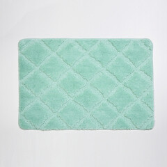 Коврик для ванной зеленый 90х60 см WasserKraft Lippe (BM-6516) - фото 2