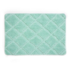 Коврик для ванной зеленый 90х60 см WasserKraft Lippe (BM-6516) - фото 1