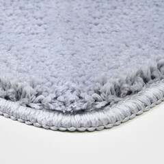 Коврик для ванной серый 90х60 см WasserKraft Lippe (BM-6511) - фото 3