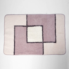 Коврик для ванной розовый 90х60 см WasserKraft Ruwer (BM-6705) - фото 3