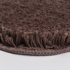 Коврик для ванной коричневый 57х55 см WasserKraft Kammel (BM-8335) - фото 2