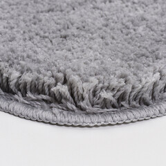 Коврик для ванной серый 57х55 см WasserKraft Kammel (BM-8342) - фото 3