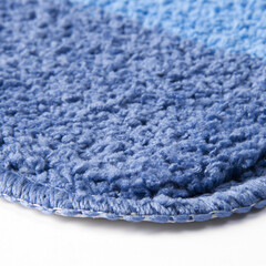 Коврик для ванной синий 75х45 см WasserKraft Lopau (BM-1101) - фото 4