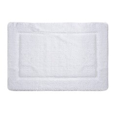 Коврик для ванной белый 90х60 см WasserKraft Lopau (BM-6018) - фото 1