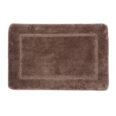 Коврик для ванной коричневый 90х60 см WasserKraft Lopau (BM-6015) - фото 1