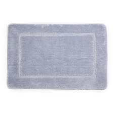 Коврик для ванной серый 90х60 см WasserKraft Lopau (BM-6011)