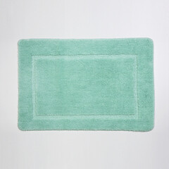 Коврик для ванной зеленый 90х60 см WasserKraft Lopau (BM-6016) - фото 2