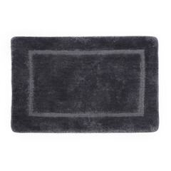 Коврик для ванной серый 90х60 см WasserKraft Lopau (BM-6012) - фото 1