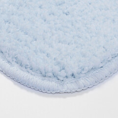 Коврик для ванной голубой 75х45 см WasserKraft Vils (BM-1081) - фото 4