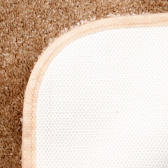 Коврик для ванной бежевый 57х55 см WasserKraft Wern (BM-2514) - фото 3