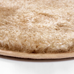 Коврик для ванной бежевый 57х55 см WasserKraft Wern (BM-2514) - фото 2