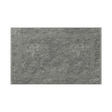 Коврик для ванной серый 80х50 см WasserKraft Neime (BM-1913)