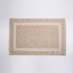 Коврик для ванной бежевый 80х50 см WasserKraft Neime (BM-1914) - фото 2