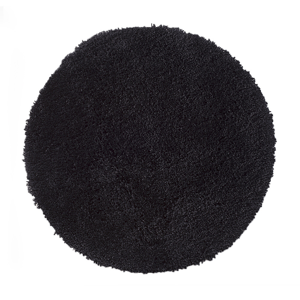 

Коврик для ванной черный  см WasserKraft Dill (BM-3911