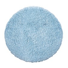 Коврик для ванной голубой 60х60 см WasserKraft Dill (BM-3916)