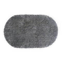 Коврик для ванной серый 100х60 см WasserKraft Dill (BM-3951) - фото 1