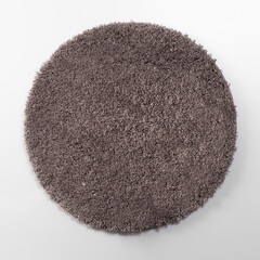 Коврик для ванной коричневый 60х60 см WasserKraft Dill (BM-3924) - фото 2