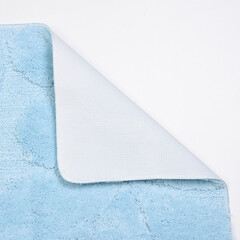 Коврик для ванной голубой 90х60 см WasserKraft Diemel (BM-2217) - фото 4