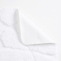 Коврик для ванной белый 90х60 см WasserKraft Diemel (BM-2218) - фото 4