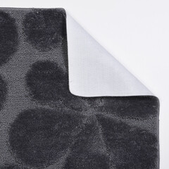 Коврик для ванной серый 90х60 см WasserKraft Diemel (BM-2212) - фото 4