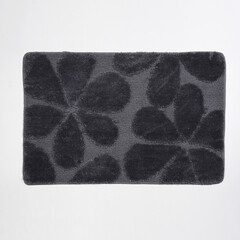 Коврик для ванной серый 90х60 см WasserKraft Diemel (BM-2212) - фото 2