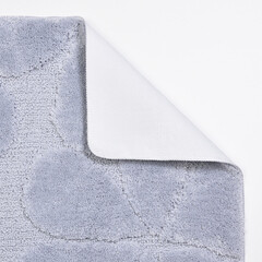 Коврик для ванной серый 90х60 см WasserKraft Diemel (BM-2211) - фото 4
