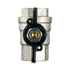 Кран шаровой латунный Bugatti 1/2 ВР(г) х 1/2 ВР(г) бабочка прямой (03020181) - фото 4