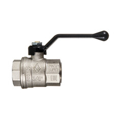 Кран шаровой латунный Bugatti 3/4 ВР(г) х 3/4 ВР(г) ручка прямой (03000344) - фото 3