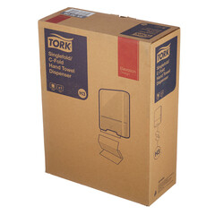 Диспенсер Tork для листовых полотенец Singlefold сложения ZZ и C (H3) пластик черный (553008) - фото 3