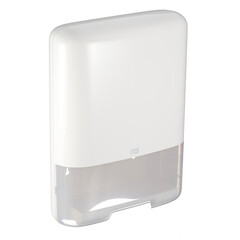 Диспенсер Tork для листовых полотенец Singlefold сложения ZZ и C (H3) пластик белый (553000) - фото 1